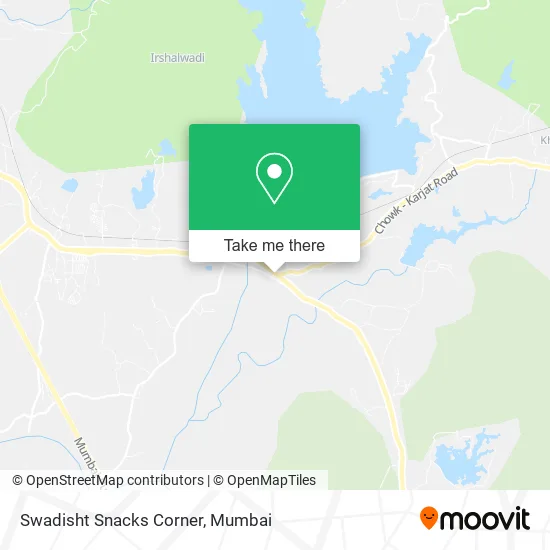 Swadisht Snacks Corner map