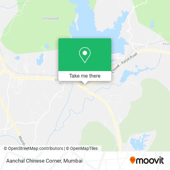 Aanchal Chinese Corner map