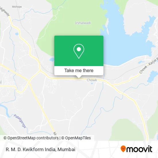 R. M. D. Kwikform India map