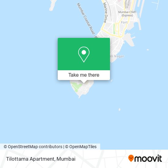 Tilottama Apartment map