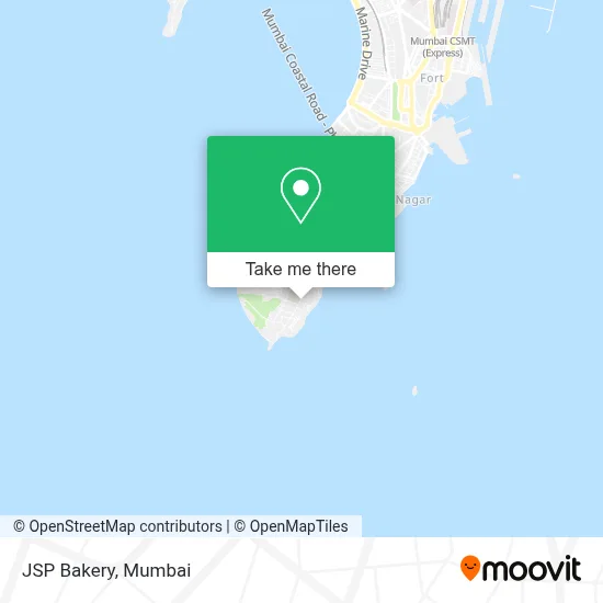 Jsp Bakery map