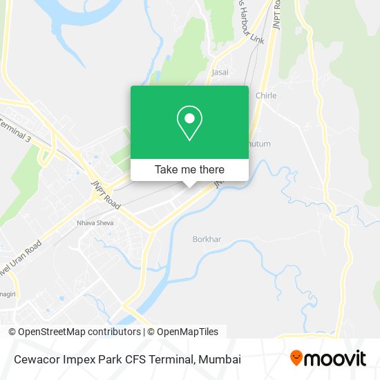 Cewacor Impex Park CFS Terminal map