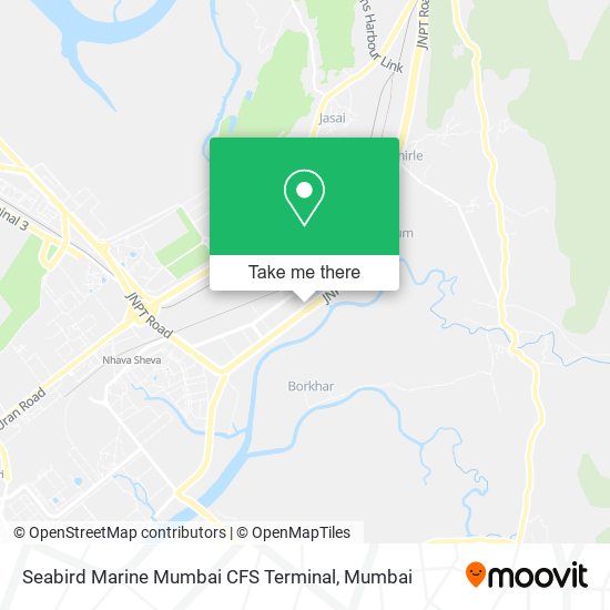 Seabird Marine Mumbai CFS Terminal map