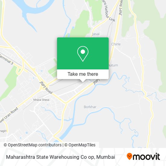 Maharashtra State Warehousing Co op map