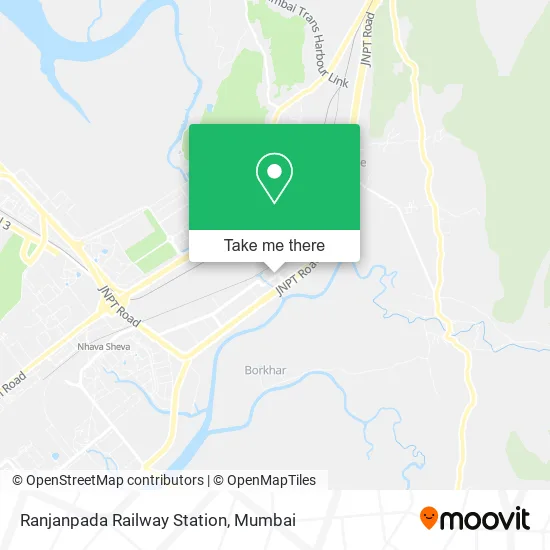 Ranjanpada Railway Station map