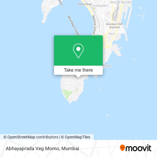 Abhayaprada Veg Momo map