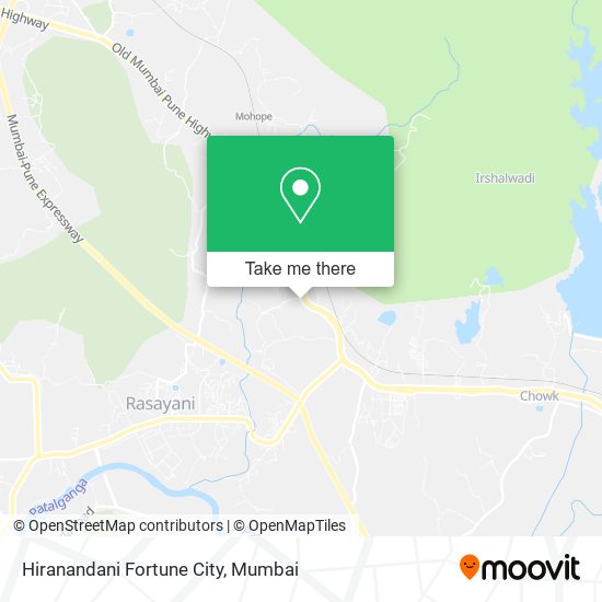 Hiranandani Fortune City map