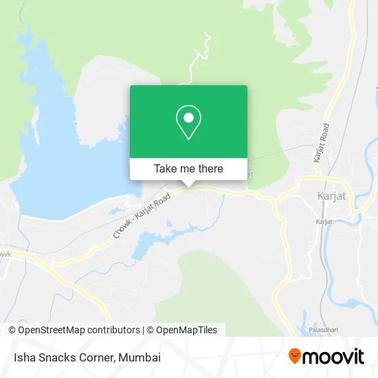 Isha Snacks Corner map