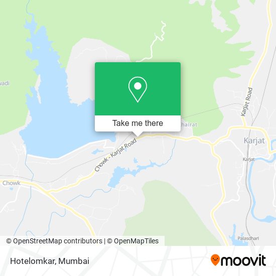 Hotelomkar map