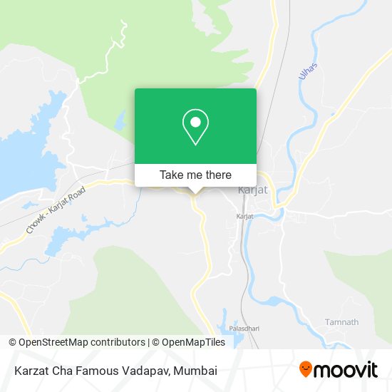 Karzat Cha Famous Vadapav map
