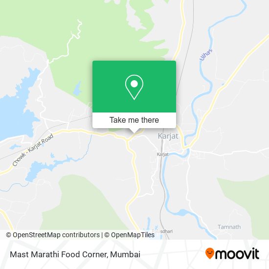Mast Marathi Food Corner map
