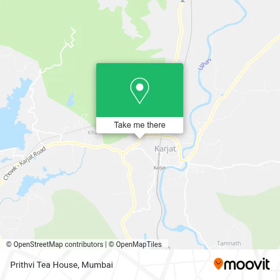 Prithvi Tea House map