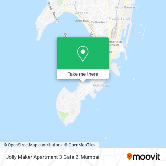Jolly Maker Apartment 3 Gate 2 map