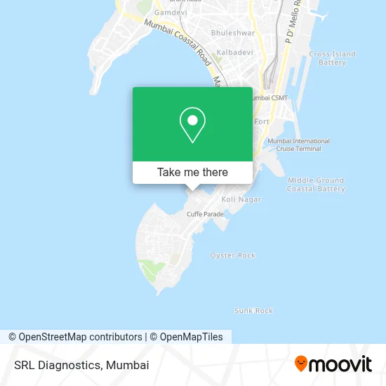 SRL Diagnostics map