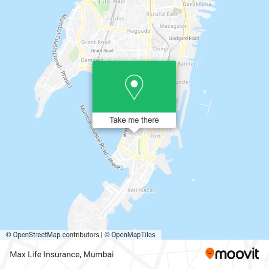 Max Life Insurance map