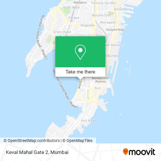 Keval Mahal Gate 2 map