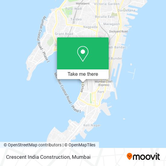 Crescent India Construction map