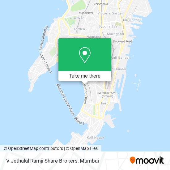 V Jethalal Ramji Share Brokers map