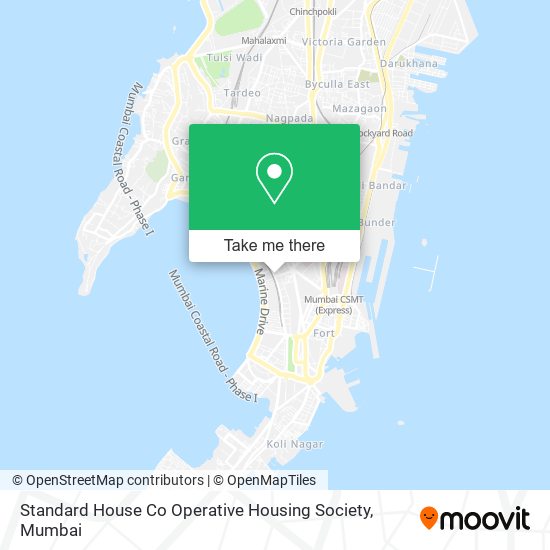 Standard House Co Operative Housing Society map