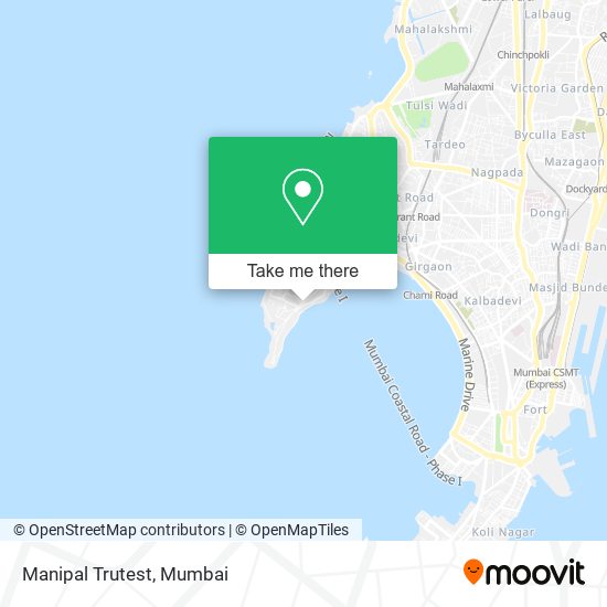 Manipal Trutest map