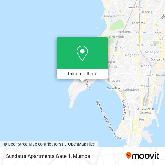 Sundatta Apartments Gate 1 map