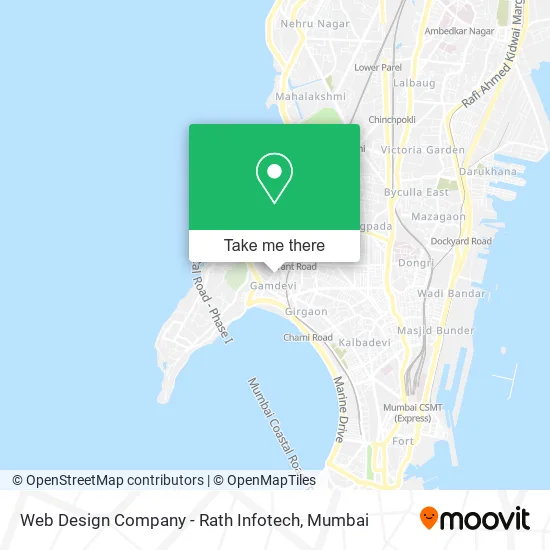 Web Design Company - Rath Infotech map