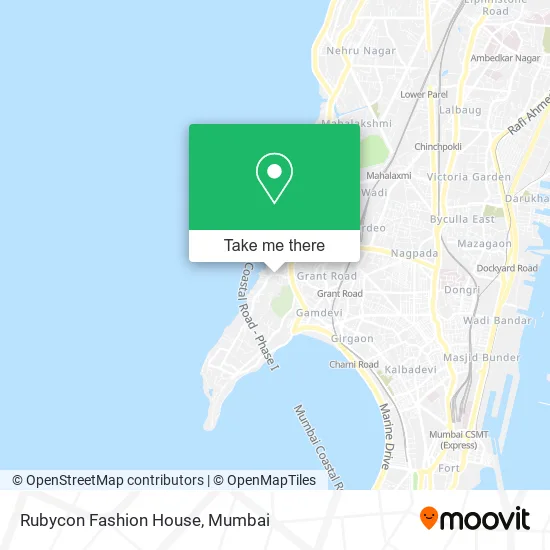 Rubycon Fashion House map