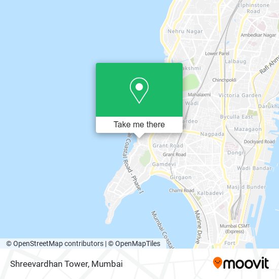 Shreevardhan Tower map