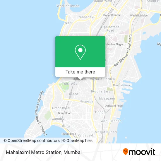 Mahalaxmi Metro Station map