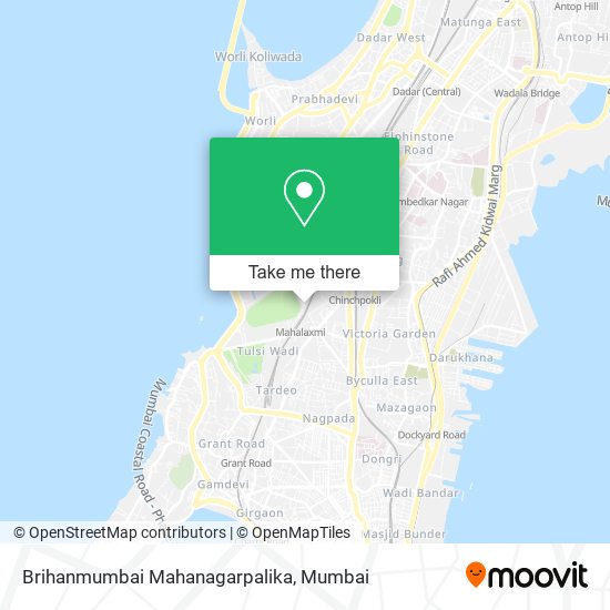 Brihanmumbai Mahanagarpalika map