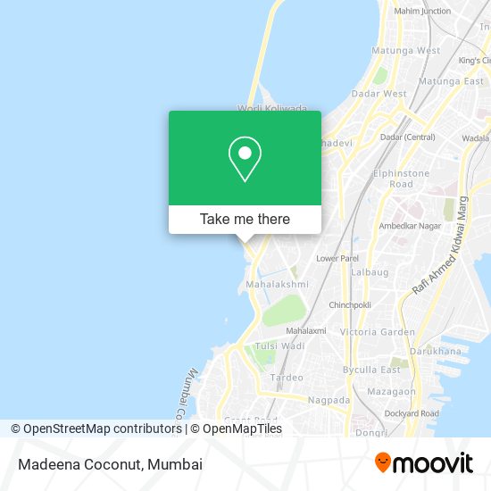 Madeena Coconut map