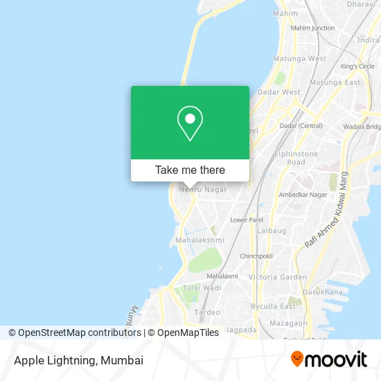 Apple Lightning map