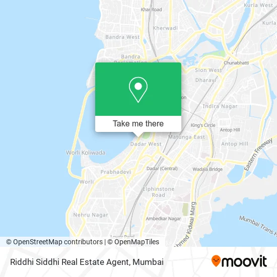 Riddhi Siddhi Real Estate Agent map