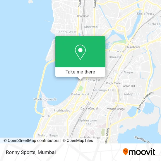 Ronny Sports map