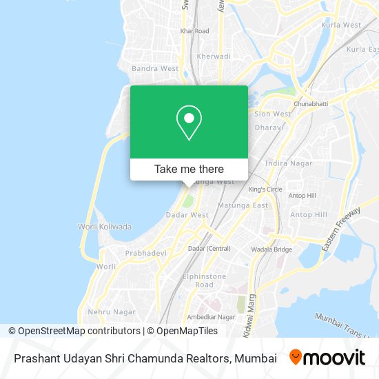 Prashant Udayan Shri Chamunda Realtors map