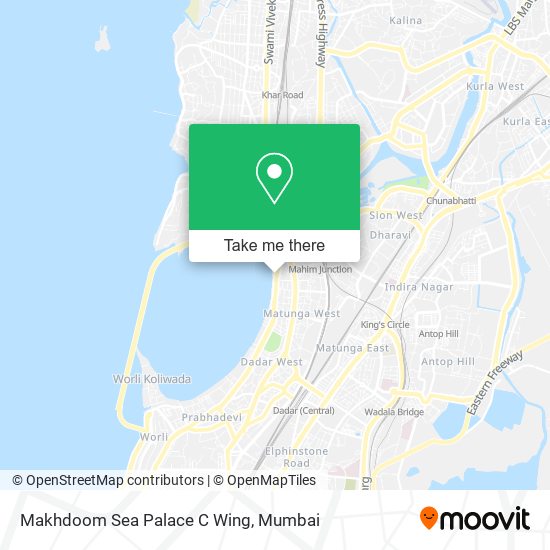Makhdoom Sea Palace C Wing map