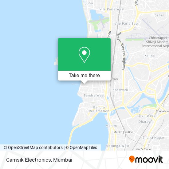 Camsik Electronics map