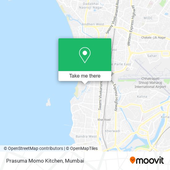 Prasuma Momo Kitchen map