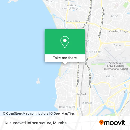 Kusumavati Infrastructure map