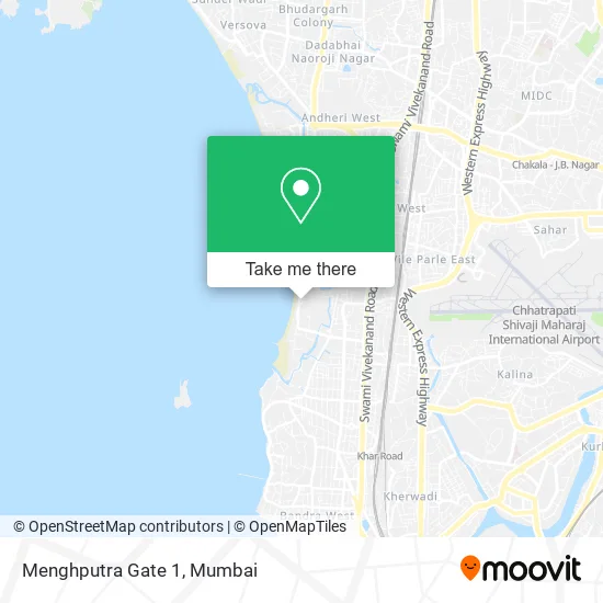 Menghputra Gate 1 map