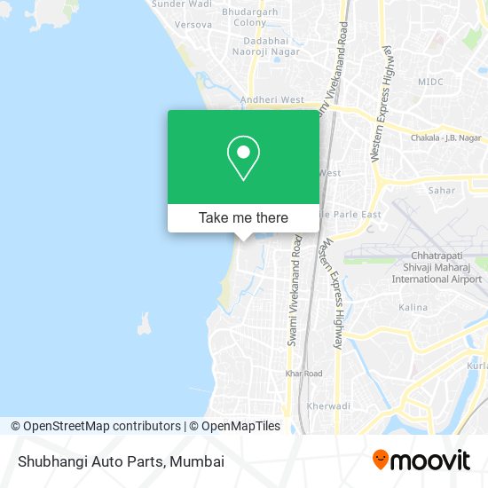 Shubhangi Auto Parts map