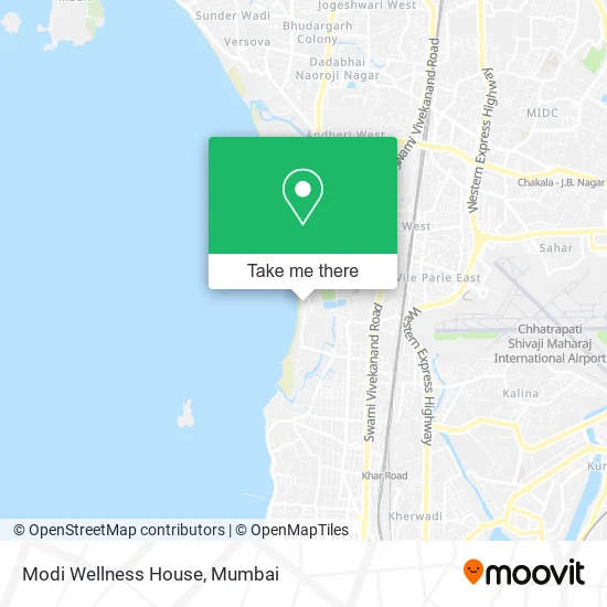 Modi Wellness House map