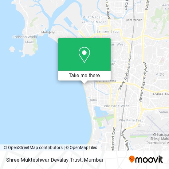 Shree Mukteshwar Devalay Trust map