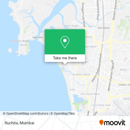 Ruchita map