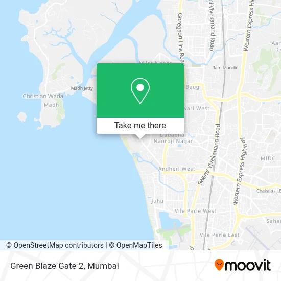 Green Blaze Gate 2 map
