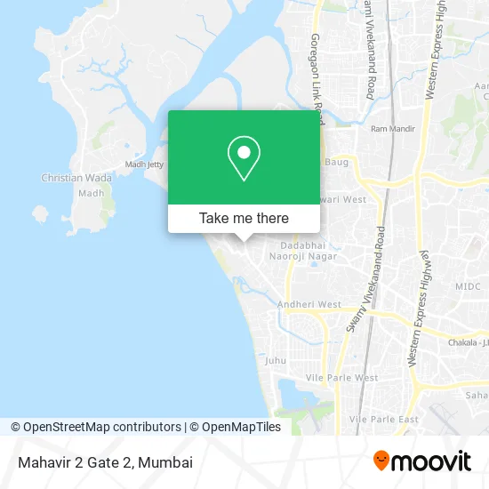 Mahavir 2 Gate 2 map