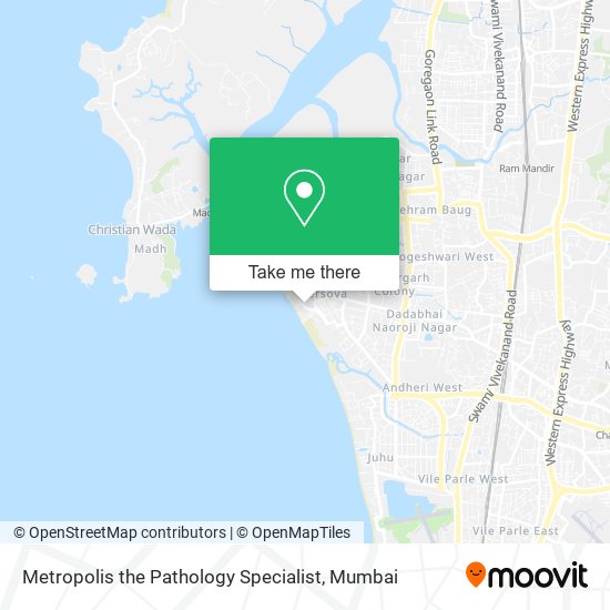 Metropolis the Pathology Specialist map