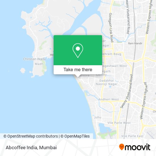 Abcoffee India map