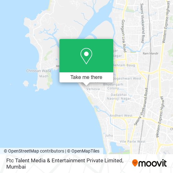 Ftc Talent Media & Entertainment Private Limited map