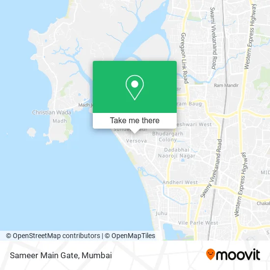 Sameer Main Gate map